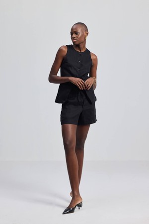 Hemp Shorts in Black from Reistor