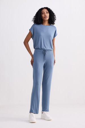 Relaxed Tee Set in Blue from Reistor