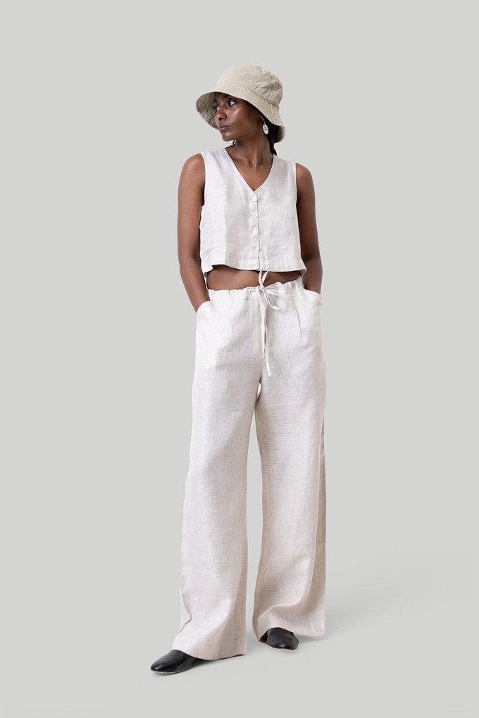 Wide Leg Linen Pants from Reistor