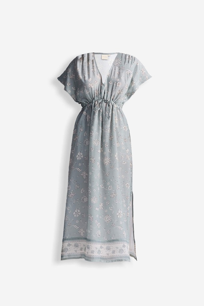 Gathered Maxi Dress in Sage Green from Reistor