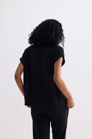 Relaxed Tee Set in Black from Reistor