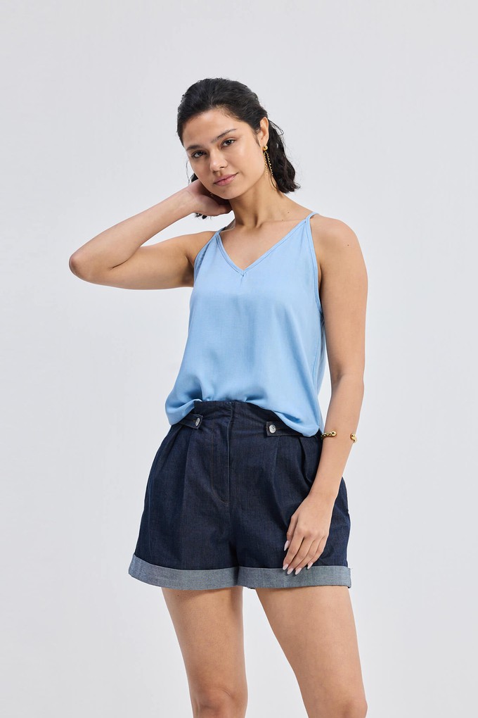 Endless Sunday Top in Denim from Reistor