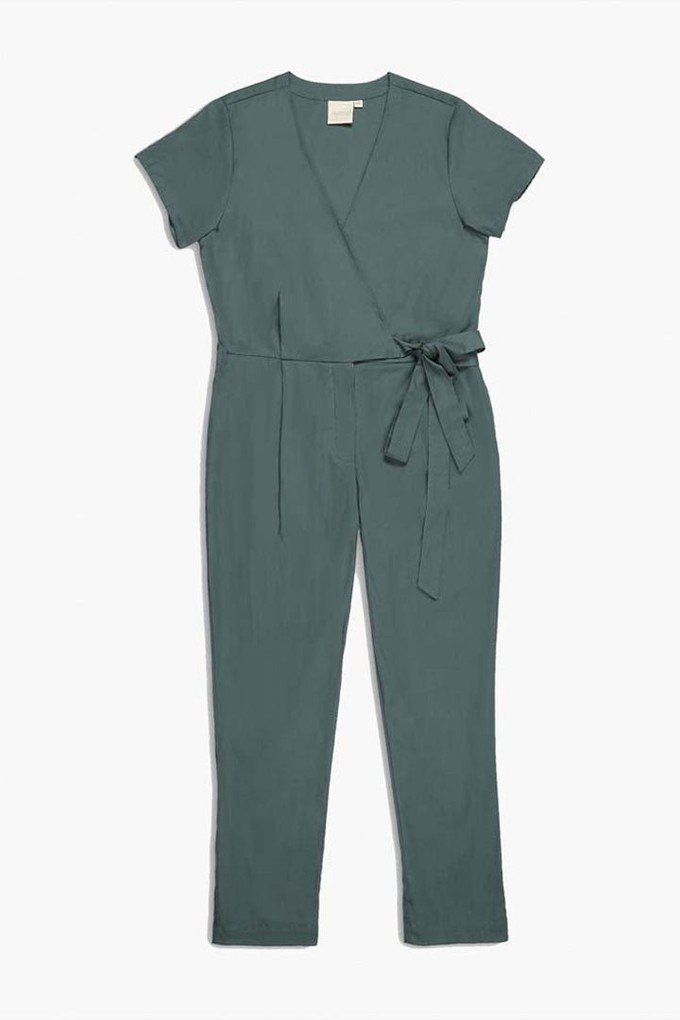 Cropped Wrap Jumpsuit from Reistor