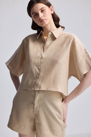 Boxy Shirt with Lace from Reistor