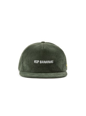 Forest Green Unconstructed Snapback from Rip Bananas