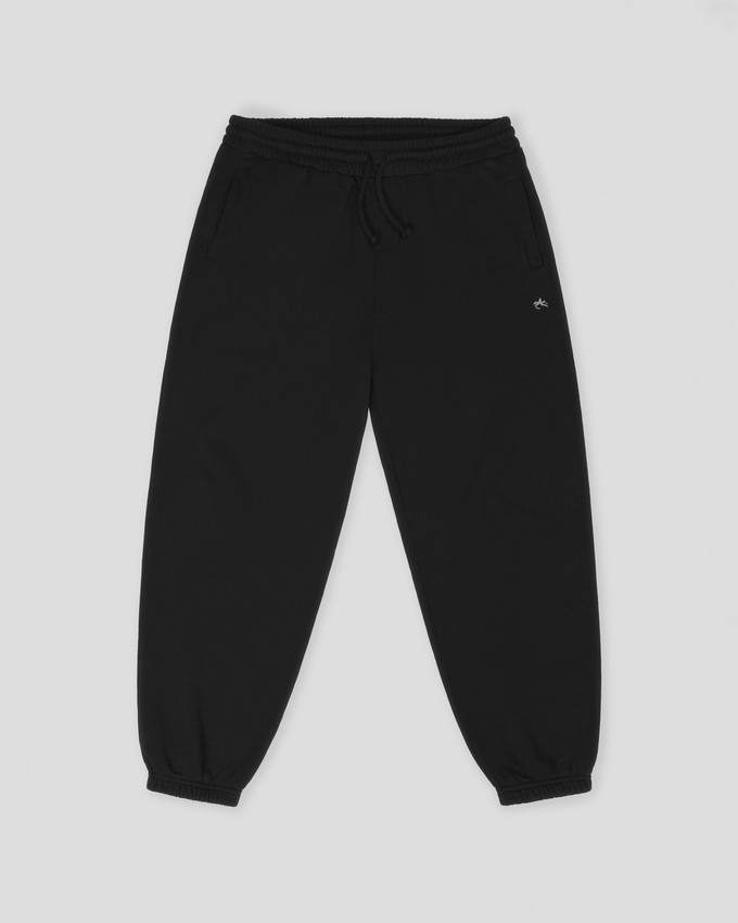 RB Logo Black Sweatpants from Rip Bananas