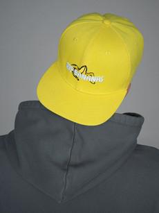 Cool Yellow Snapback via Rip Bananas