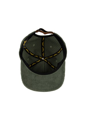 Forest Green Unconstructed Snapback from Rip Bananas