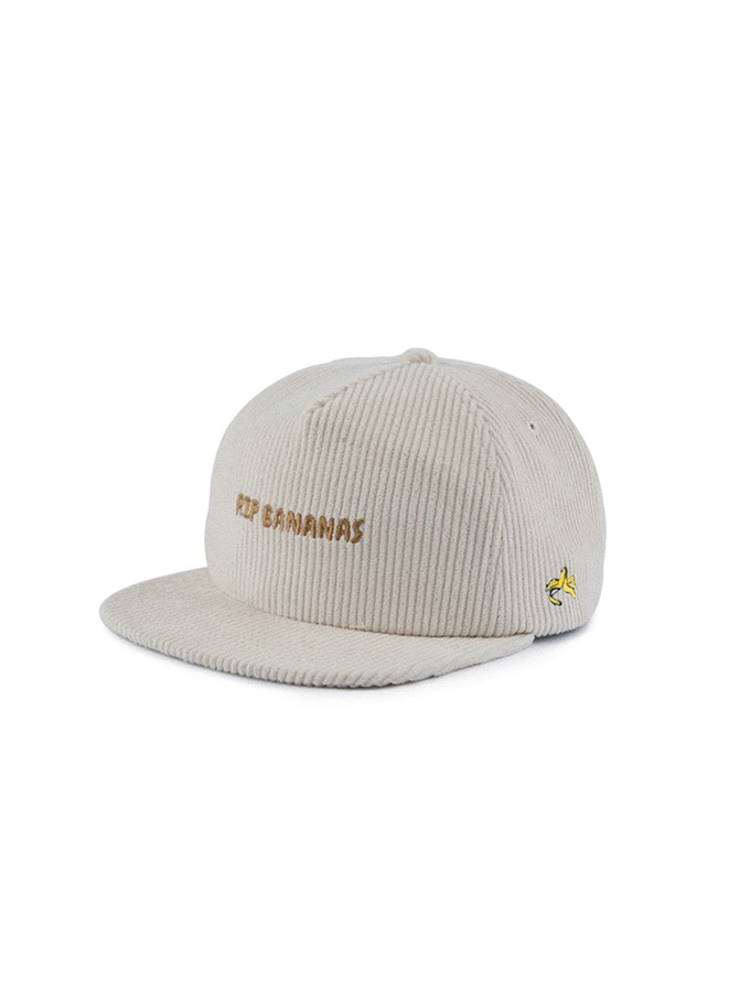 Cream Unconstructed Snapback from Rip Bananas