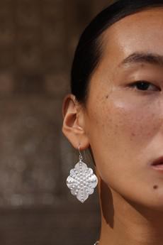 Granulated Ashram Window Earrings - Limited Edition via Rize