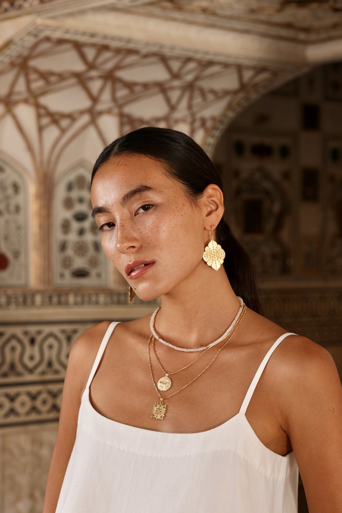 Granulated Ashram Window Earrings - Limited Edition from Rize