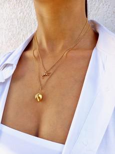 Sweet Mango Charm Necklace via Rize