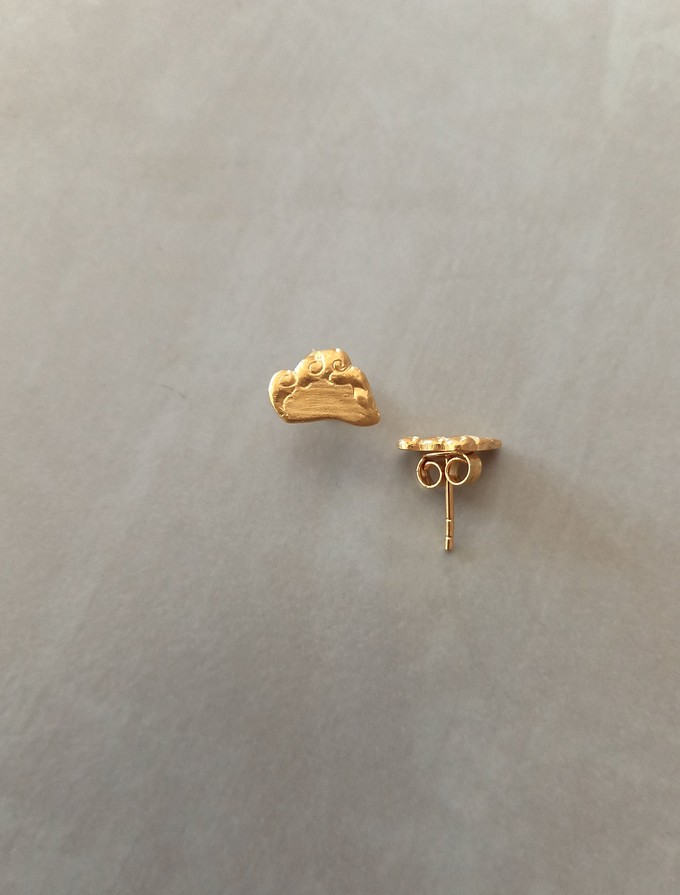 Monsoon Cloud Stud Earrings from Rize