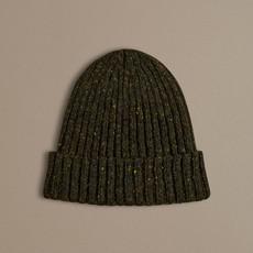 Unisex Donegal Beanie | Dark Green via ROVE