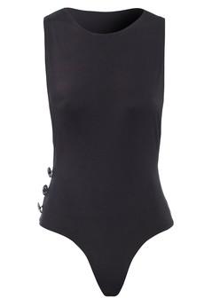 Dropped Armholes Bodysuit via Sarvin