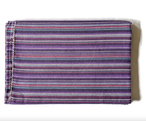 Soft cotton striped scarf, handwoven in Nepal from Shakti.ism