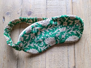 Nepali cotton sleep eye mask from Shakti.ism