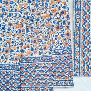 Block-printed organic cotton placemats (set of 2) from Shakti.ism