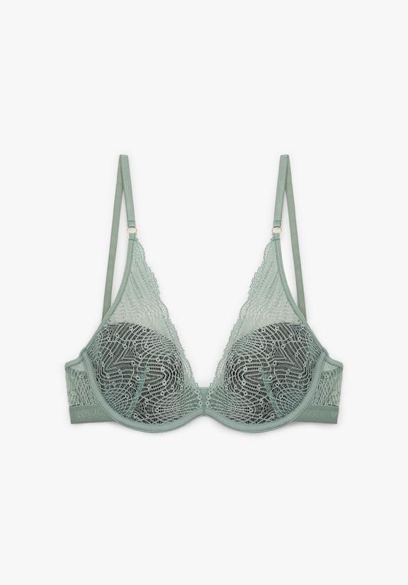 Bra Silver Lave Wine Cool Green from Shop Like You Give a Damn