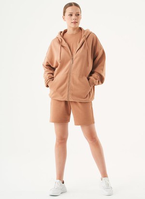 Shorts Sheyma Light Brown from Shop Like You Give a Damn