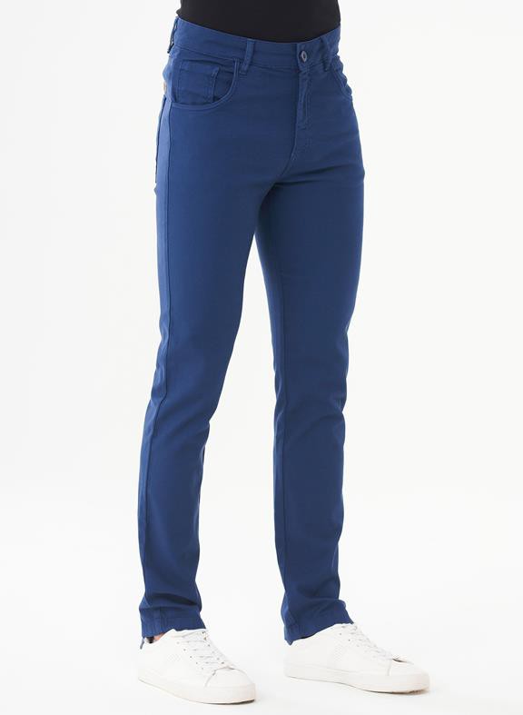 Five Pocket Pants Navy Blue from Shop Like You Give a Damn