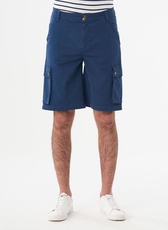 Cargo Shorts Navy from Shop Like You Give a Damn