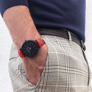 Moderno Watch All Black & Red from Shop Like You Give a Damn