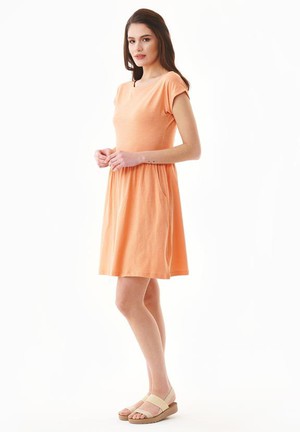 Dress Jersey Slub Shell Coral Orange from Shop Like You Give a Damn