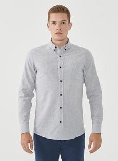 Long Sleeve Shirt Light Grey via Shop Like You Give a Damn