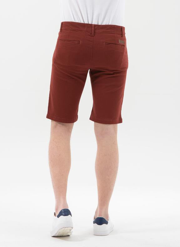 Slim Fit Chino Shorts Brown from Shop Like You Give a Damn