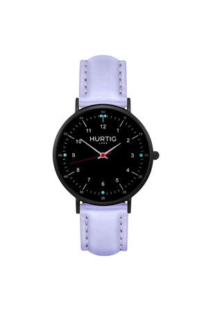 Moderna Watch All Black & Lilac from Shop Like You Give a Damn