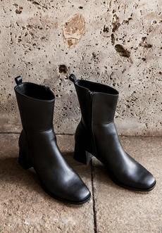 High Heel Boots Elverium Black via Shop Like You Give a Damn