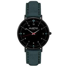 Watch Moderna Suede Black & Dark Green via Shop Like You Give a Damn