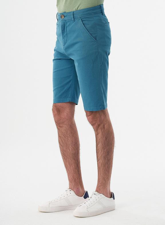 Chino Shorts Organic Cotton Blue from Shop Like You Give a Damn