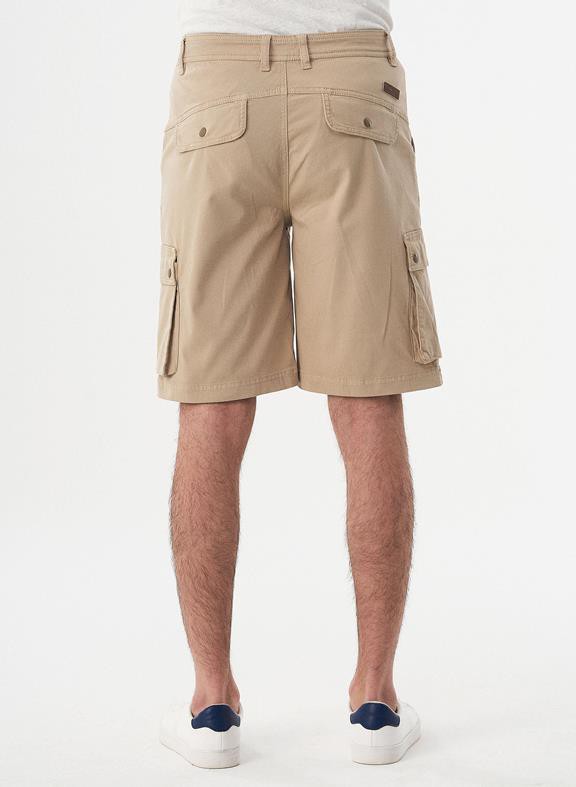 Cargo Shorts Beige from Shop Like You Give a Damn