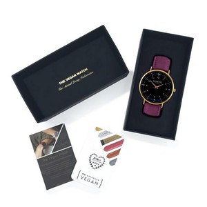 Watch Moderno Gold Black & Berry from Shop Like You Give a Damn