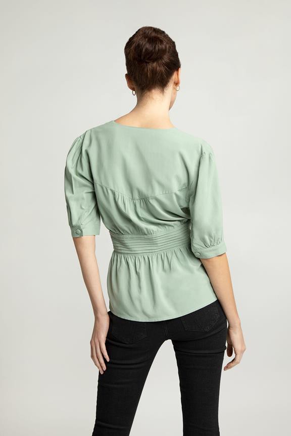 Blouse Lillmor Green from Shop Like You Give a Damn