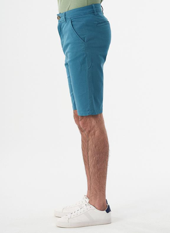 Chino Shorts Organic Cotton Blue from Shop Like You Give a Damn