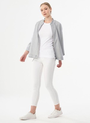 Jacket Stripe Pattern Light Grey from Shop Like You Give a Damn