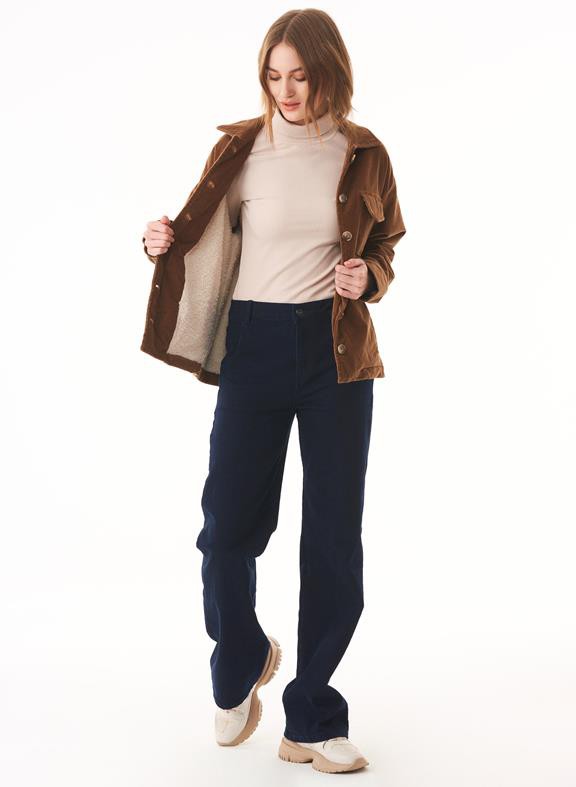 Corduroy Jacket Organic Cotton Brown from Shop Like You Give a Damn