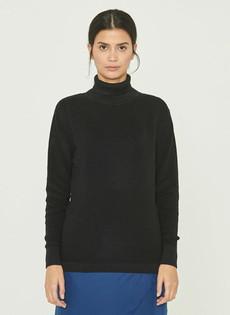 Turtleneck Black via Shop Like You Give a Damn