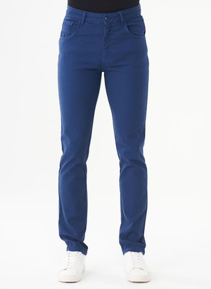 Five Pocket Pants Navy Blue from Shop Like You Give a Damn