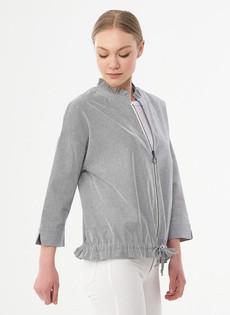 Jacket Stripe Pattern Light Grey via Shop Like You Give a Damn