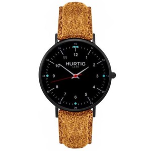 Watch Moderna Suede Black & Coral from Shop Like You Give a Damn