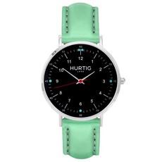 Moderna Watch Silver, Black & Mint via Shop Like You Give a Damn