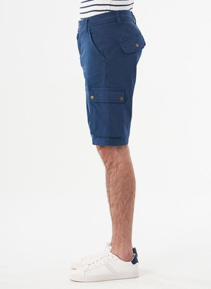 Cargo Shorts Navy from Shop Like You Give a Damn