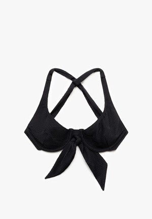 Bikini Top Fortunei Black Structure from Shop Like You Give a Damn