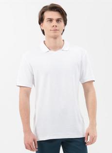 Polo V-Neck White via Shop Like You Give a Damn