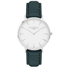 Women's Watch Hymnal Silver, White & Forest Green via Shop Like You Give a Damn