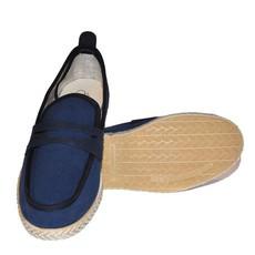 Espadrilles Umberto Blue via Shop Like You Give a Damn